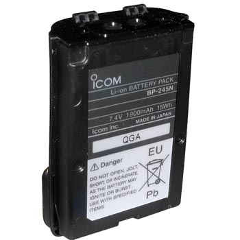  Ni-Cd   Icom BP-245N